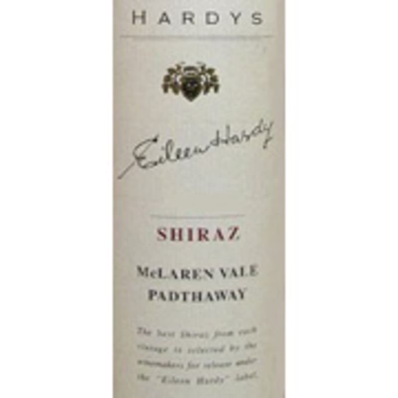 Hardys Eileen Hardy Shiraz 1996 Front Label