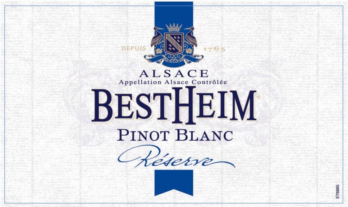 Bestheim Reserve Pinot Blanc 2011 Front Label
