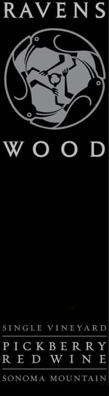 Ravenswood Single Vineyard Pickberry Vineyards Red 2013 Front Label