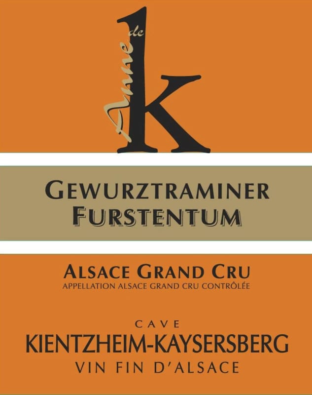 Bestheim Cave Kientzheim-Kaysersberg 'Anne de K' Gewurztraminer 2013 Front Label