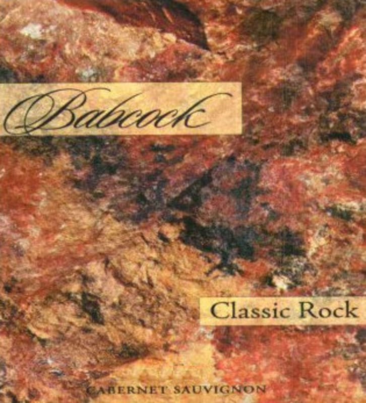 Babcock Classic Rock Cabernet Sauvignon 2007 Front Label