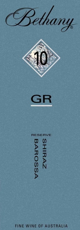 Bethany Wines GR Reserve Shiraz 2006 Front Label