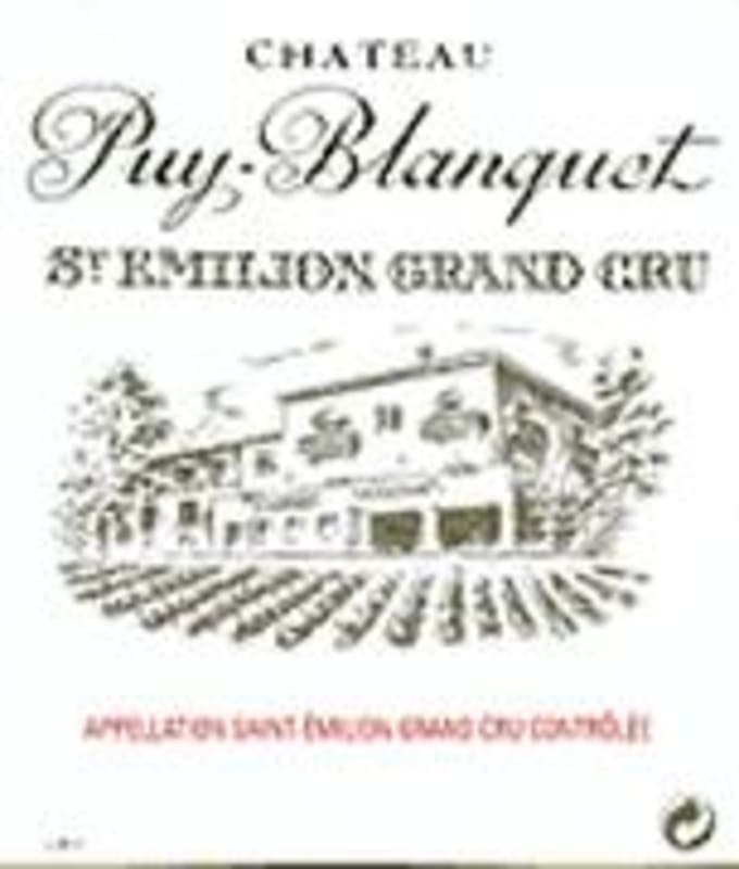 Chateau Puy Blanquet 1996 Front Label