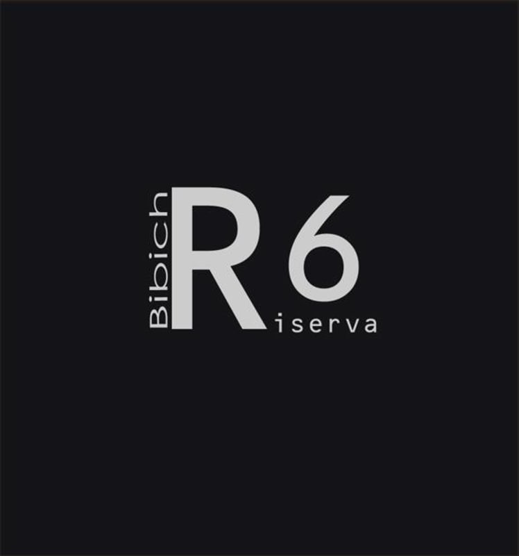 Bibich Riserva R6 2013 Front Label
