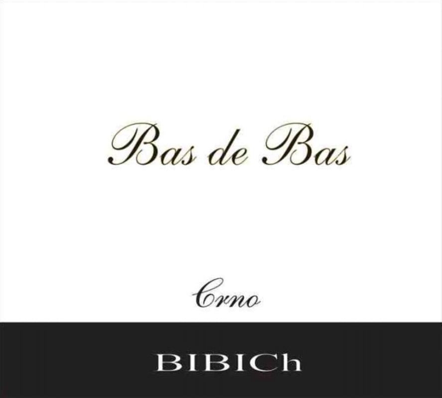 Bibich Bas de Bas 2013 Front Label