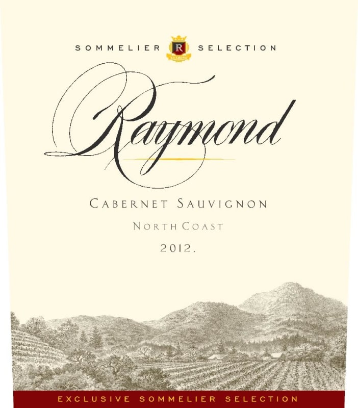 Raymond Sommelier Selection Cabernet Sauvignon 2012 Front Label