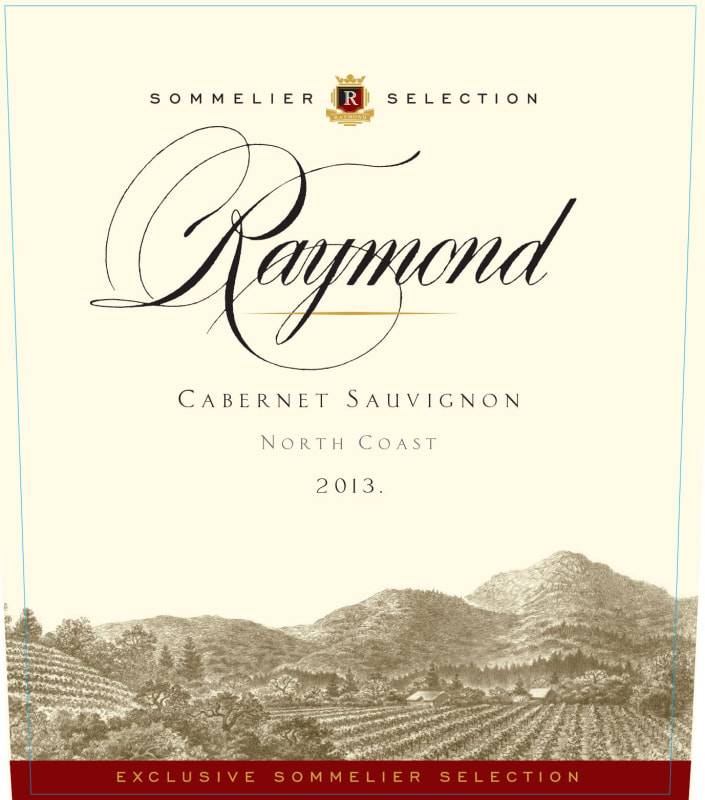 Raymond Sommelier Selection Cabernet Sauvignon 2013 Front Label