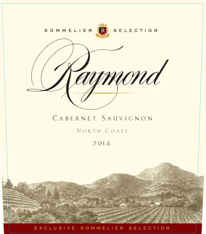 Raymond Sommelier Selection Cabernet Sauvignon 2014 Front Label