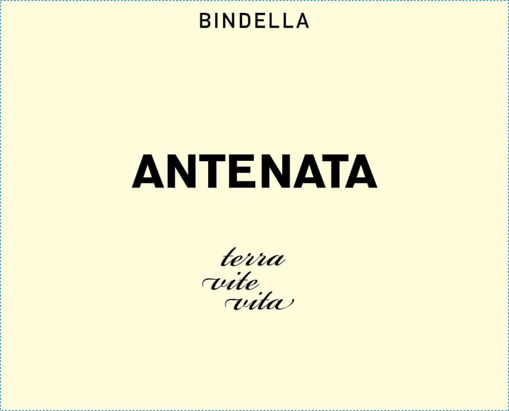Bindella Societa Agricola Toscana Antenata 2013 Front Label