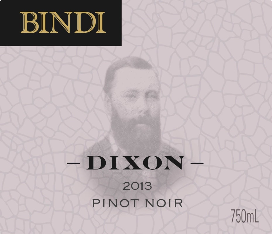 Bindi Wines Dixon Pinot Noir 2013 Front Label