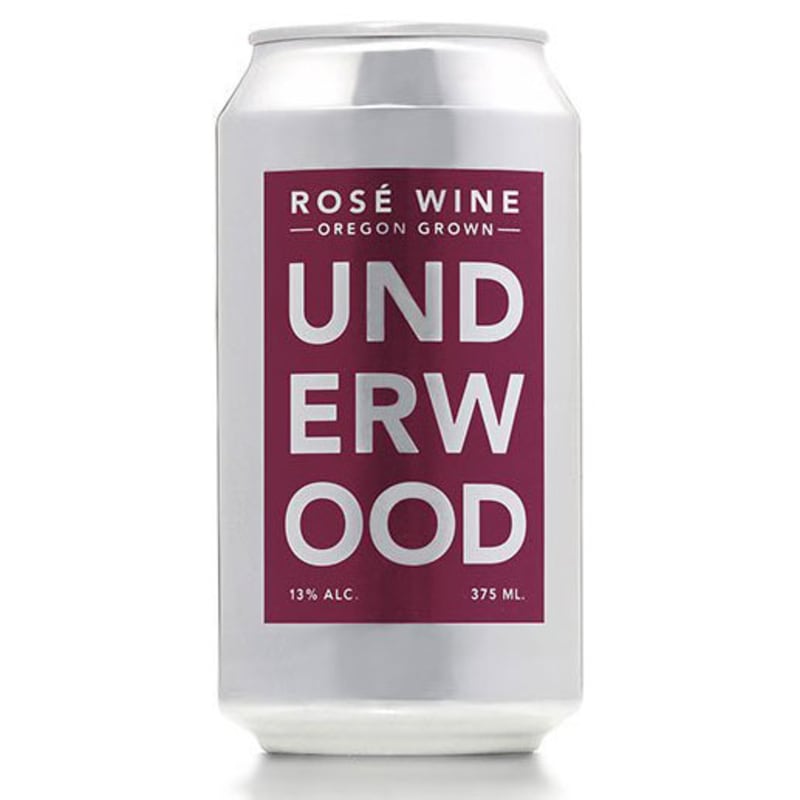 Underwood Rose (375ML Wine in a Can) 2016 Front Label