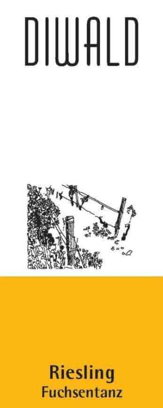 Diwald Fuchsentanz Riesling 2015 Front Label