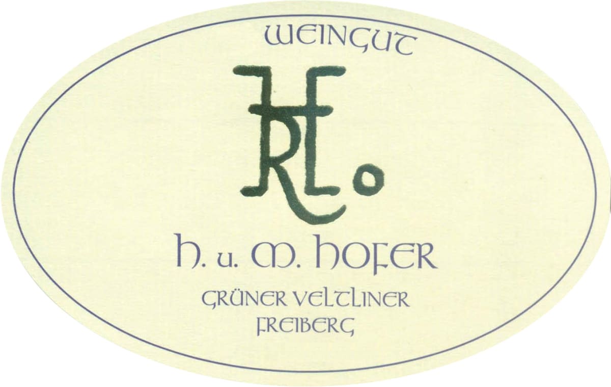 Bioweingut Hofer H U M Freiberg Gruner Veltliner 2014 Front Label