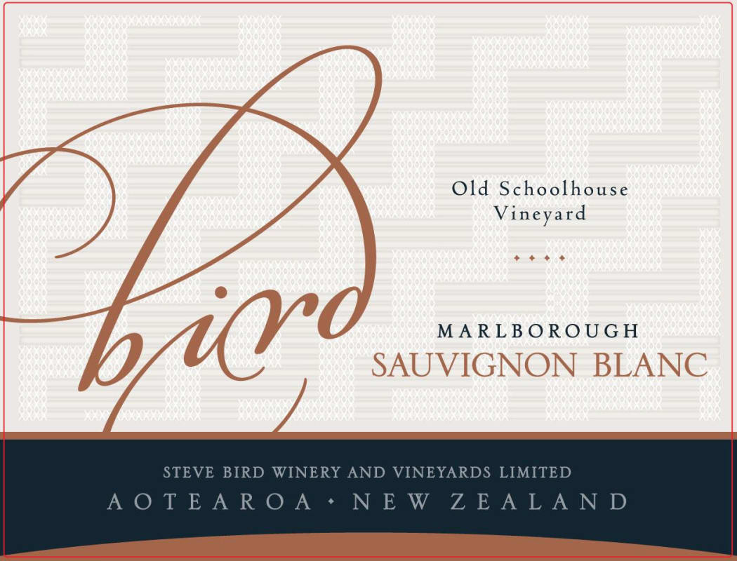 Bird Wines Old Schoolhouse Vineyard Sauvignon Blanc 2013 Front Label