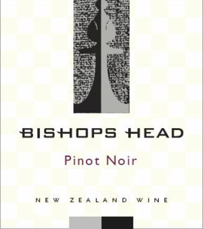 Bishops Head Pinot Noir 2012 Front Label