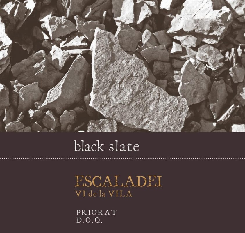 Black Slate Escaladei 2013 Front Label