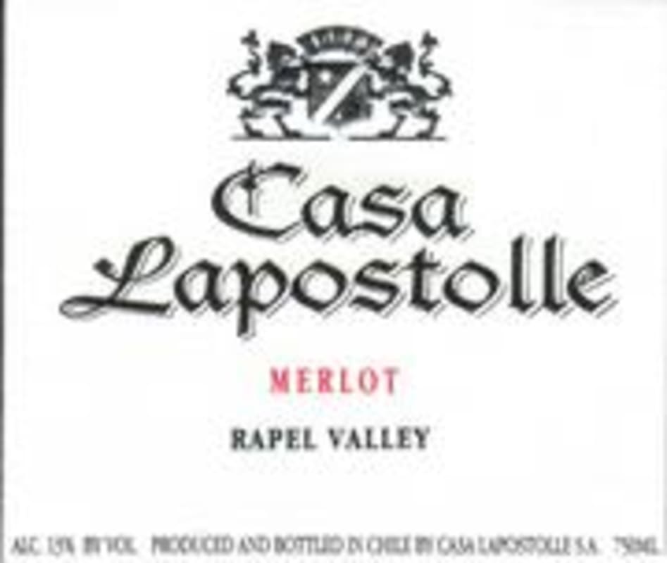 Lapostolle Merlot 1999 Front Label