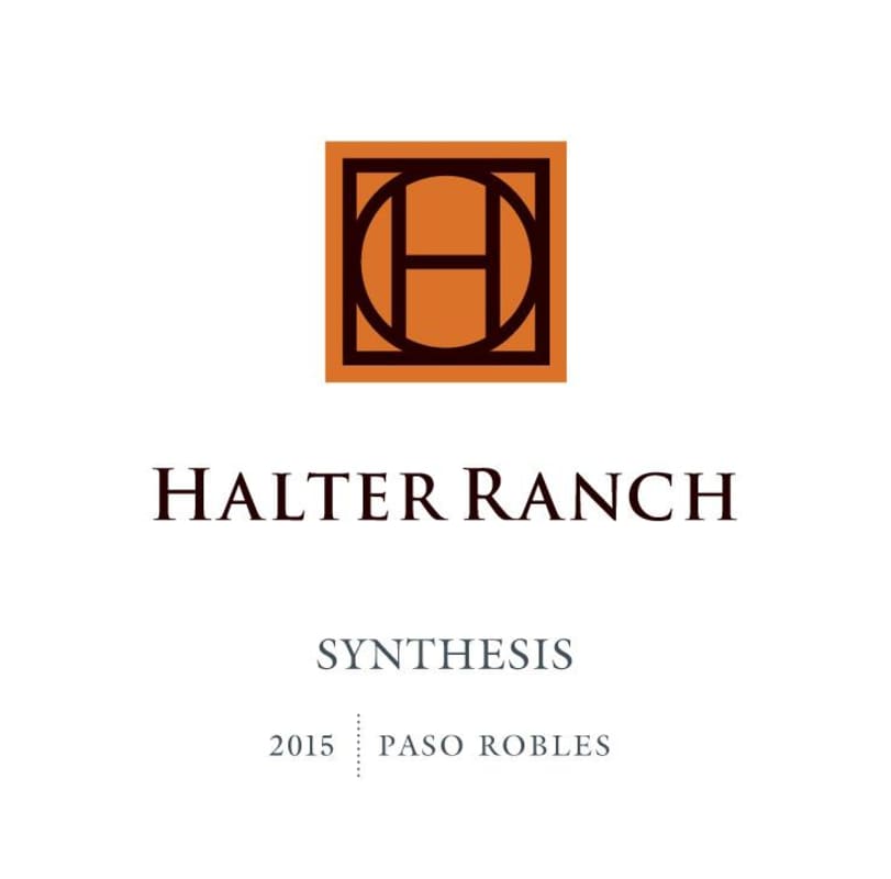 Halter Ranch Synthesis 2015 Front Label