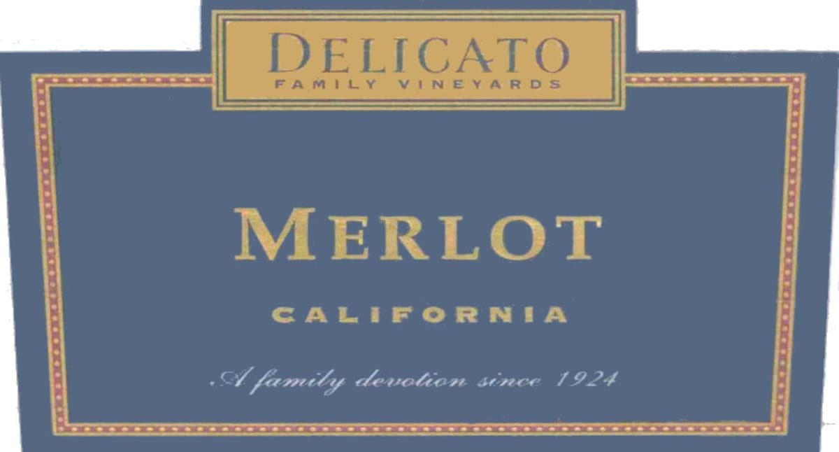 DFV Wines Merlot 2002 Front Label