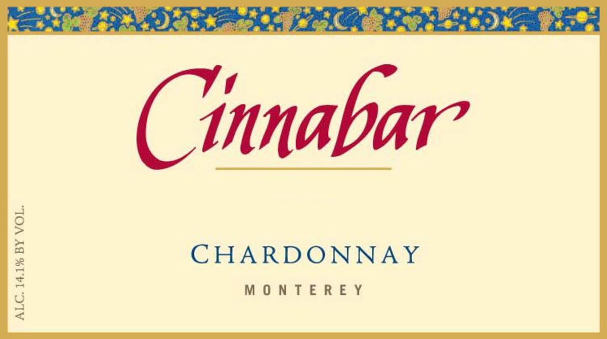 Cinnabar Monterey Chardonnay 2008 Front Label