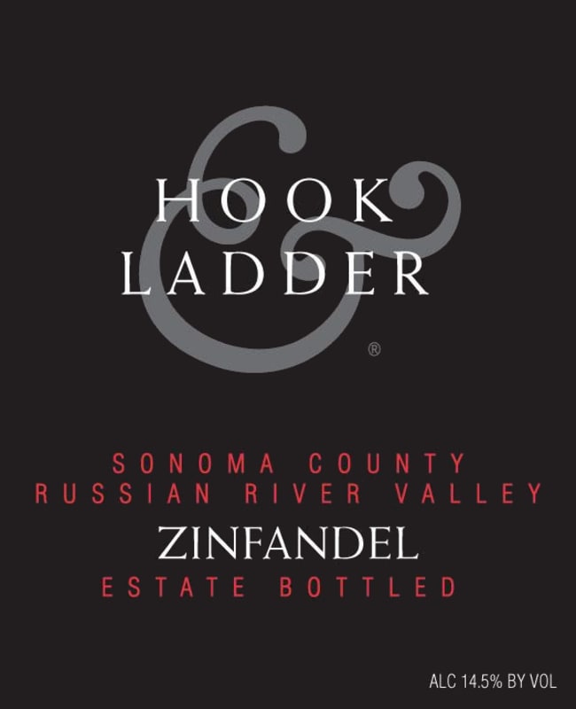 Hook & Ladder Russian River Valley Zinfandel 2010 Front Label