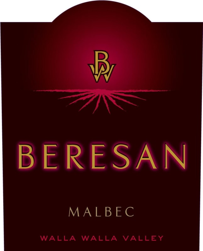 Beresan Winery Malbec 2009 Front Label