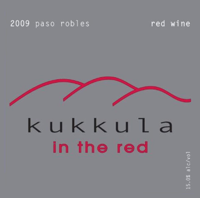Kukkula In the Red 2009 Front Label