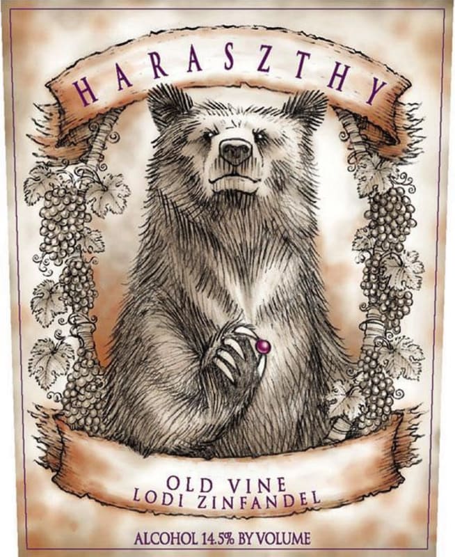 Haraszthy Family Cellars Old Vine Zinfandel 2009 Front Label