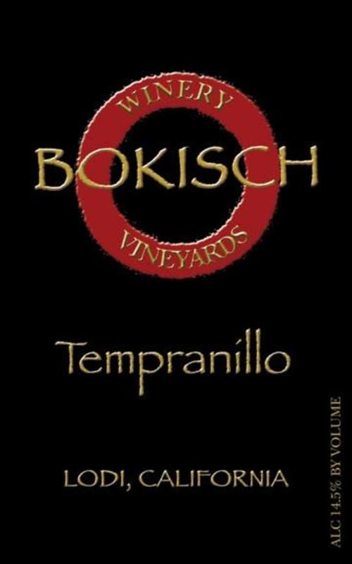 Bokisch Vineyards Tempranillo 2006 Front Label