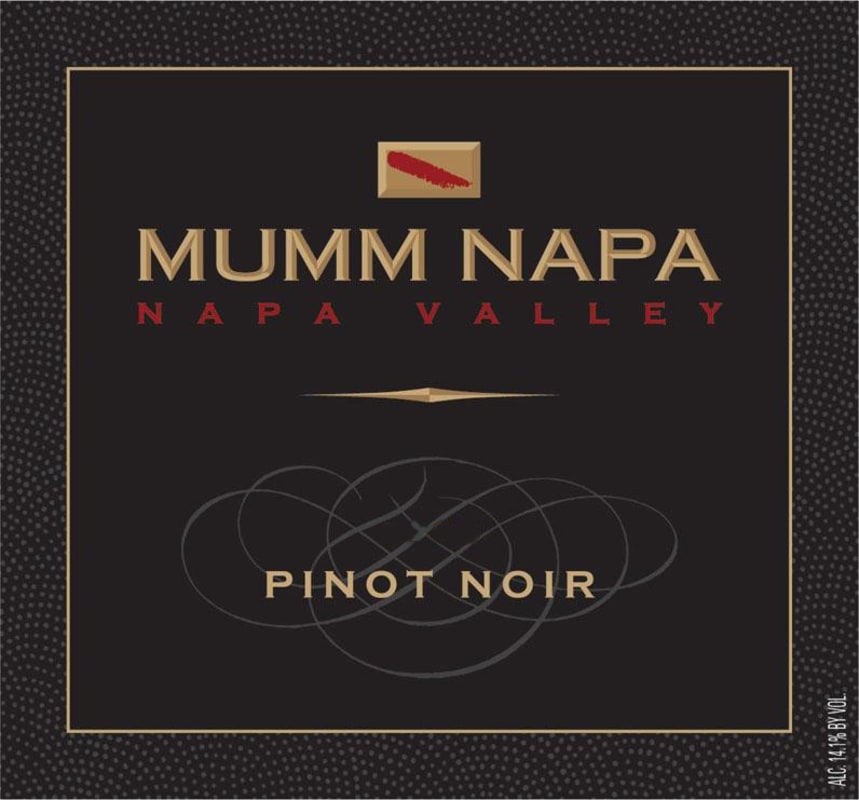 Mumm Pinot Noir 2010 Front Label