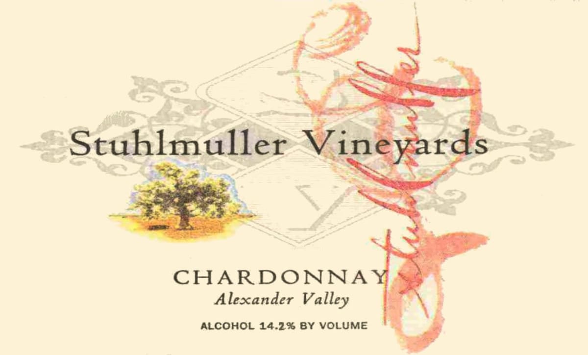 Stuhlmuller Vineyards Alexander Valley Chardonnay 2008 Front Label