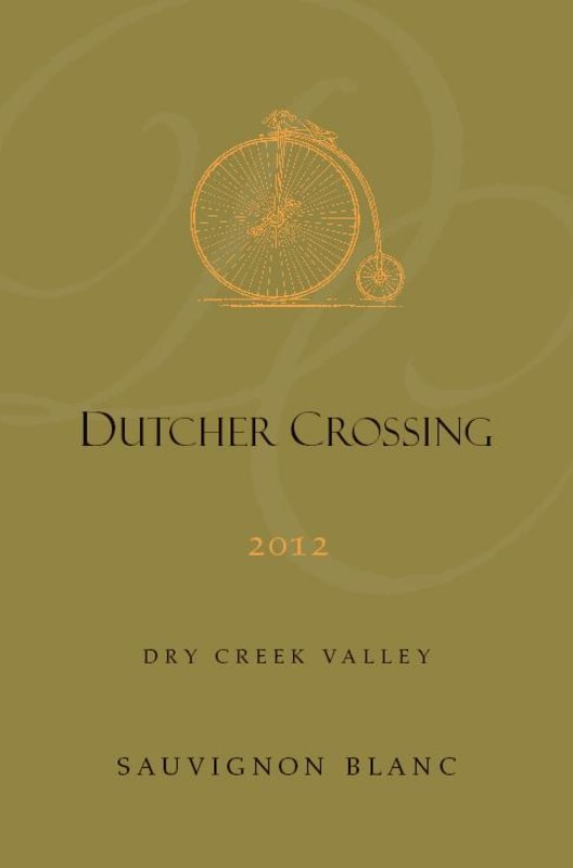 Dutcher Crossing Winery Sauvignon Blanc 2012 Front Label