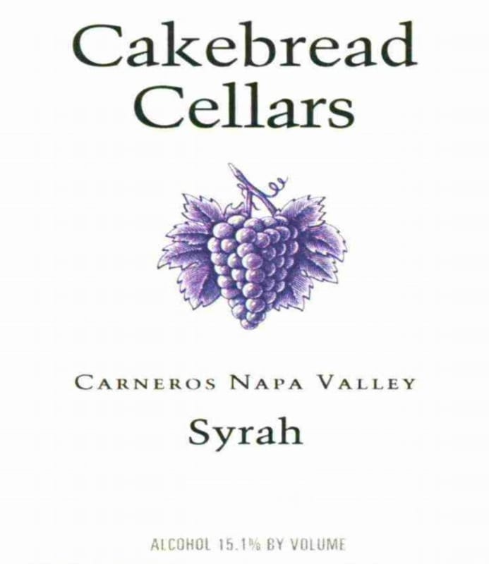 Cakebread Syrah 2008 Front Label