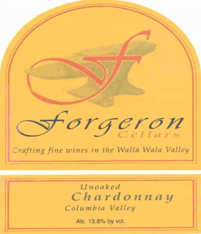 Forgeron Chardonnay 2005 Front Label