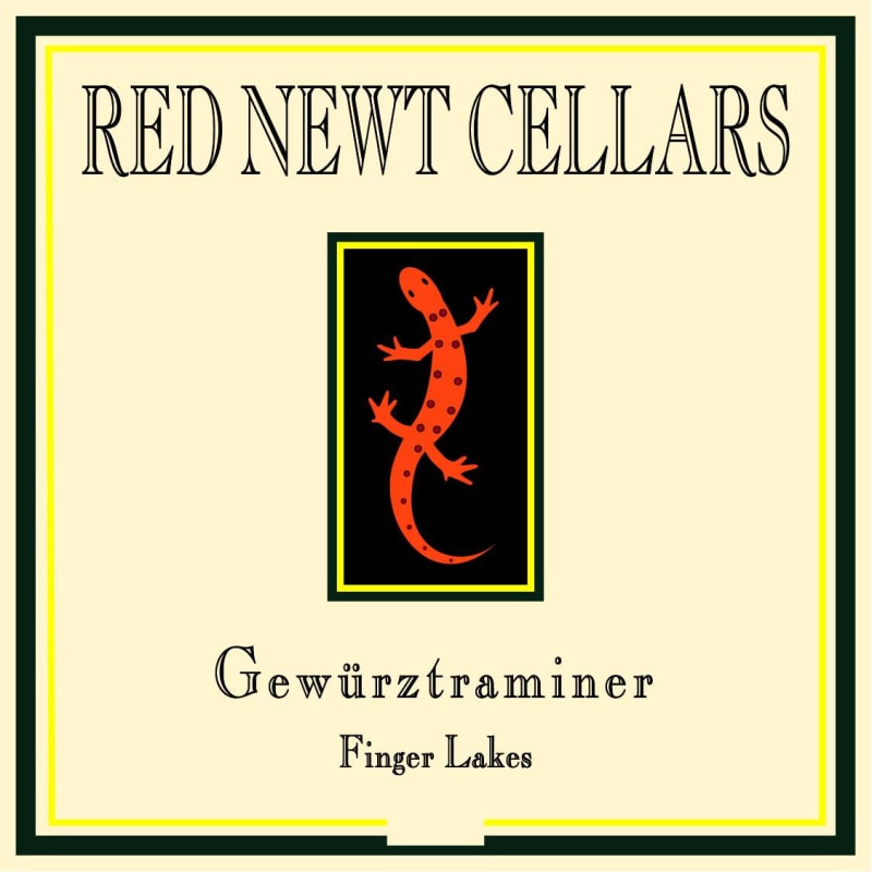 Red Newt Cellars Gewurztraminer 2012 Front Label