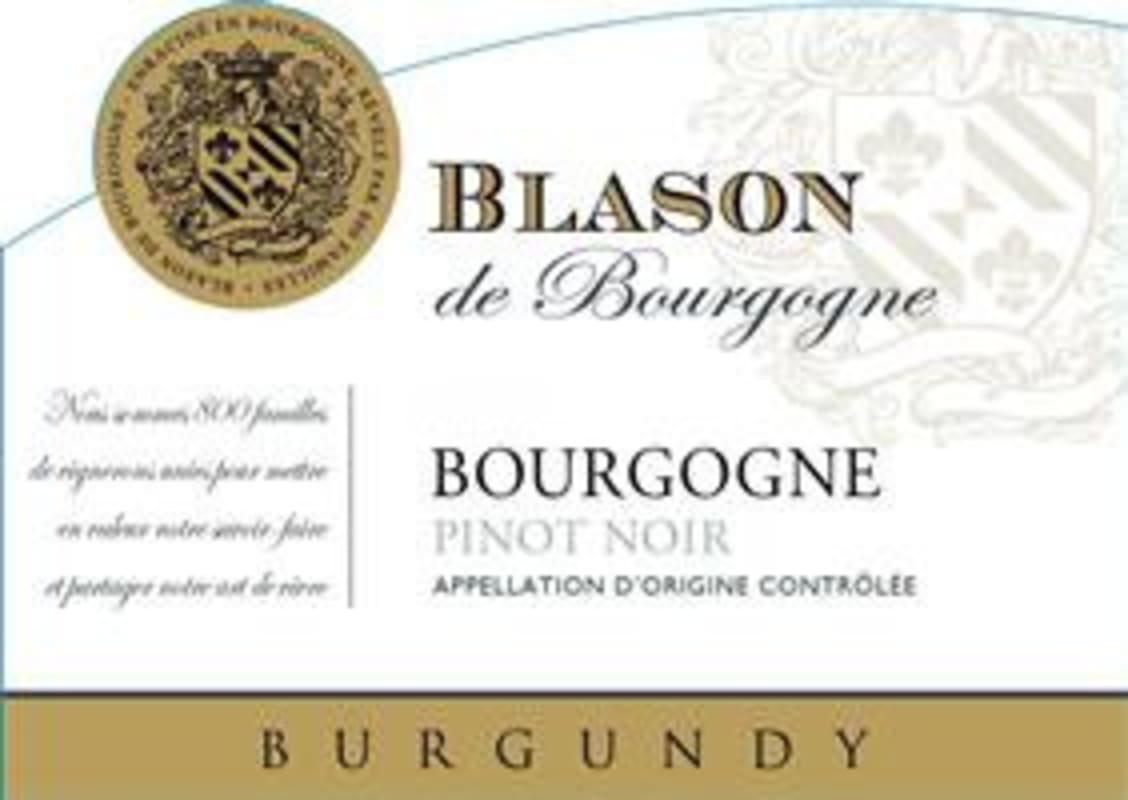 Blason de Bourgogne Bourgogne Pinot Noir 2012 Front Label