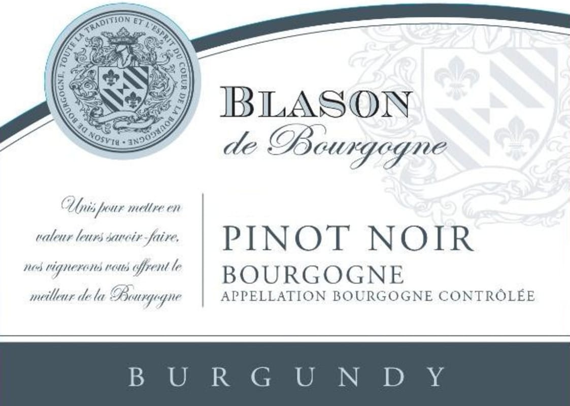 Blason de Bourgogne Bourgogne Pinot Noir 2009 Front Label