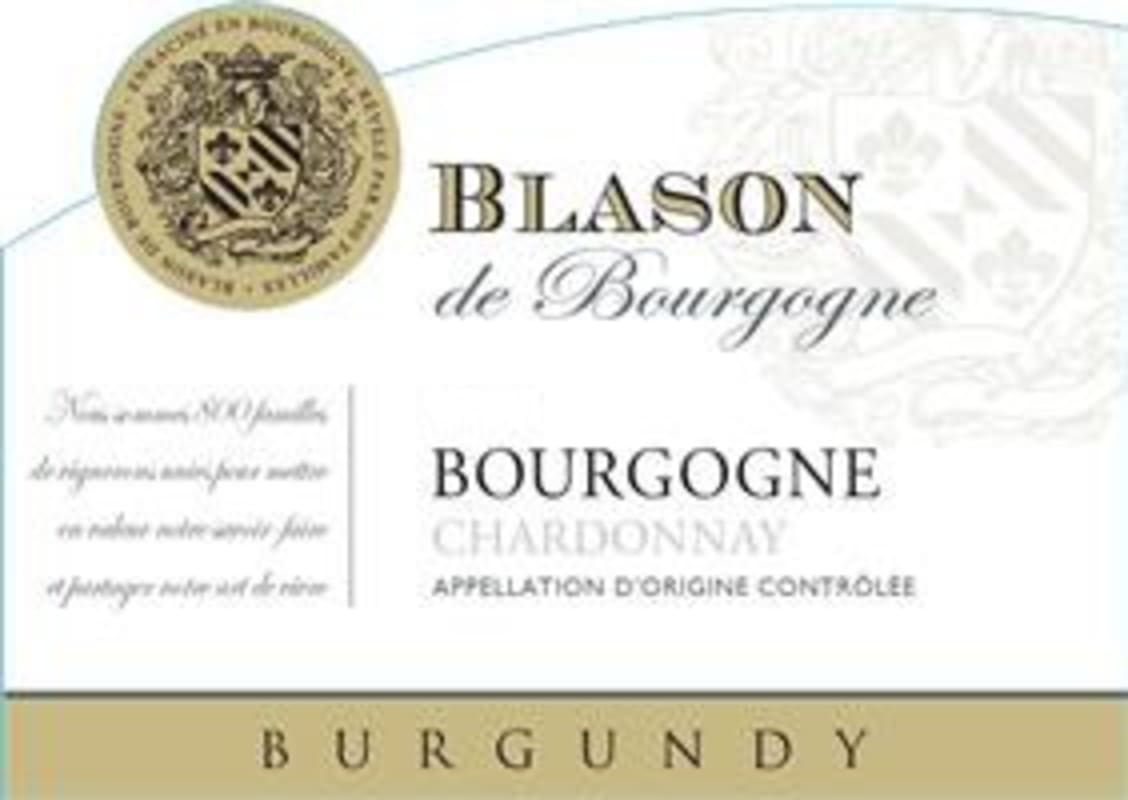 Blason de Bourgogne Bourgogne Chardonnay 2015 Front Label