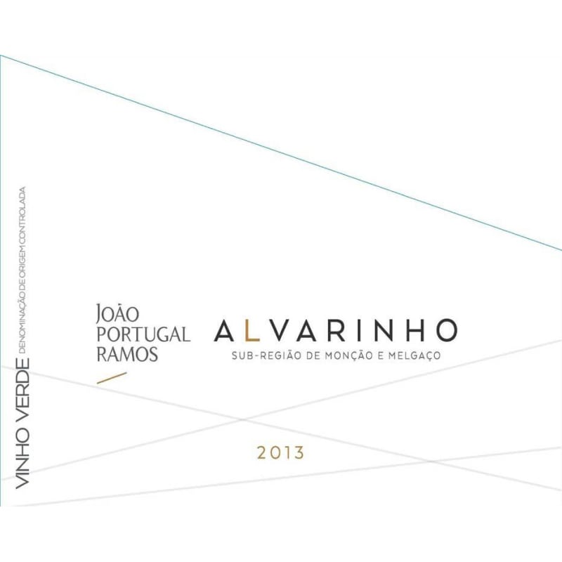 Joao Portugal Ramos Alvarinho 2013 Front Label