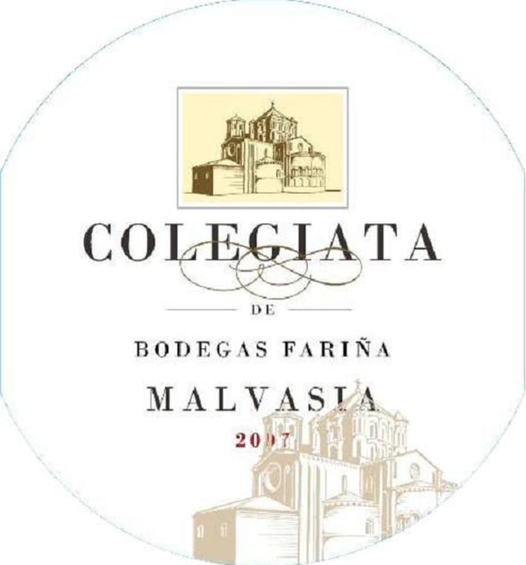 La Perliere Colegiata Blanco 2007 Front Label