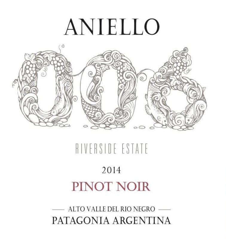 Bodega Aniello 006 Pinot Noir 2014 Front Label