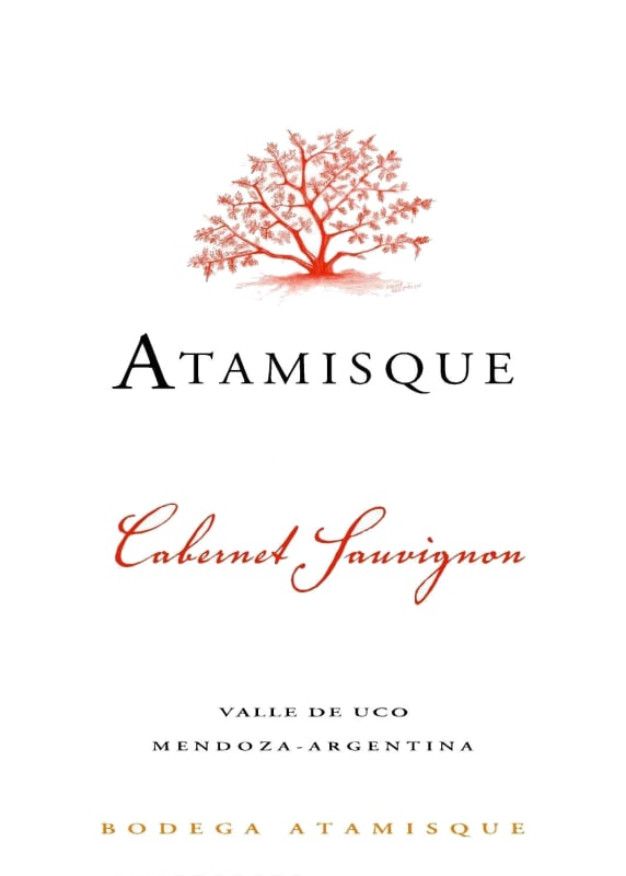 Bodega Atamisque Cabernet Sauvignon 2011 Front Label