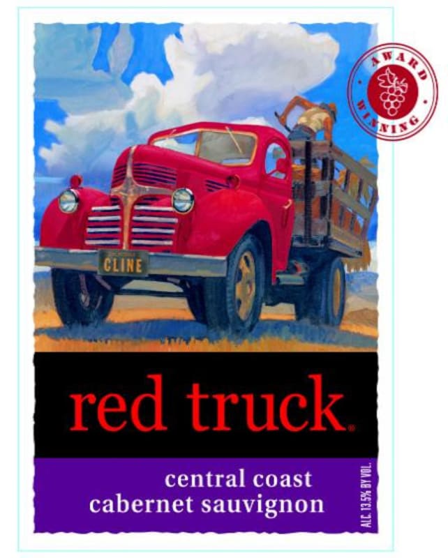 Red Truck Winery Cabernet Sauvignon 2009 Front Label