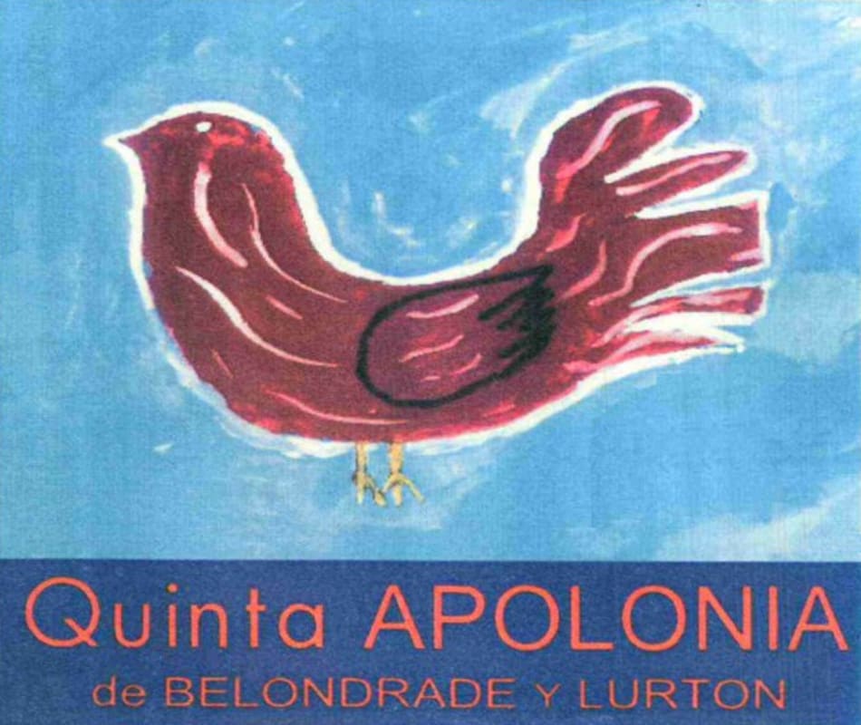 Bodega Belondrade Lurton Quinta Apolonia Blanco Joven 2008 Front Label