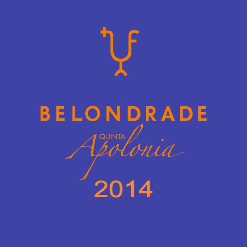 Bodega Belondrade Lurton Quinta Apolonia Blanco Joven 2014 Front Label