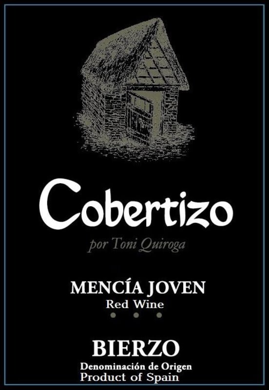 Bodega Cobertizo Mencia Joven 2015 Front Label