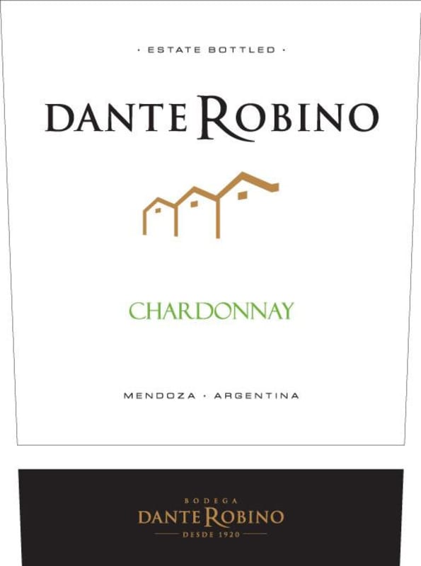 Bodega Dante Robino Chardonnay 2014 Front Label
