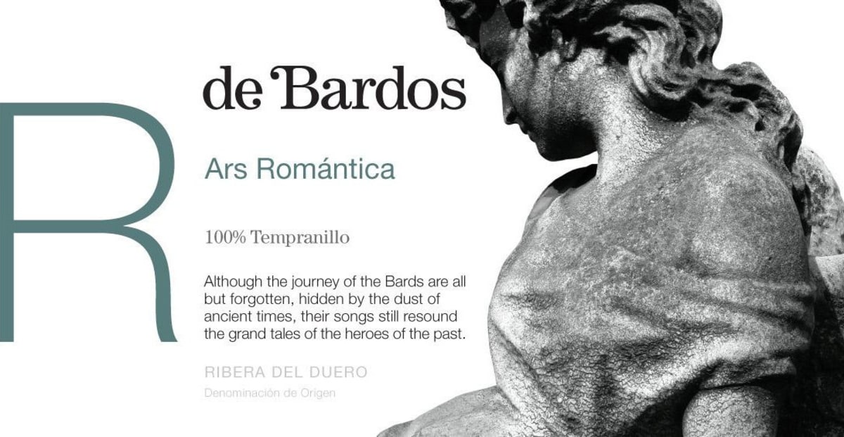 Bodega de Bardos Ars Ars Romantica Crianza 2012 Front Label
