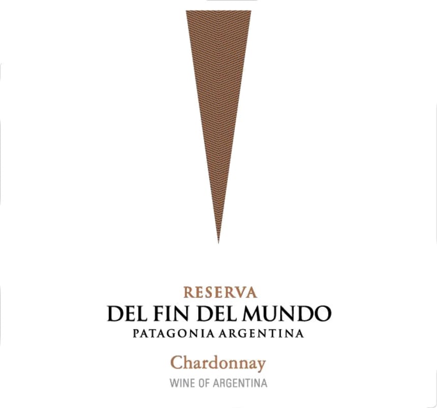 Bodega Del Fin del Mundo Reserva Chardonnay 2014 Front Label