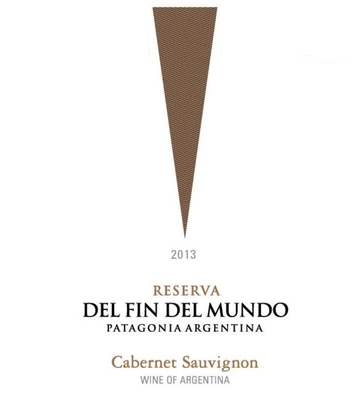 Bodega Del Fin del Mundo Reserva Cabernet Sauvignon 2013 Front Label